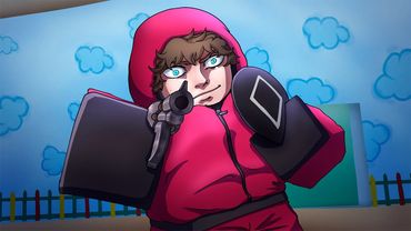 Я поиграл за охранника в Ink Game и это ЛЮТАЯ ИМБА (вы были правы)