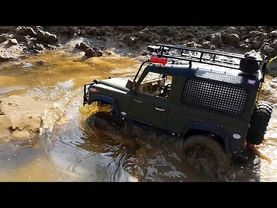RC RC4WD D90 Defender Whoa_myung Park Mudding play