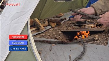 Underground tent heater way better than a wood stove #Gerber