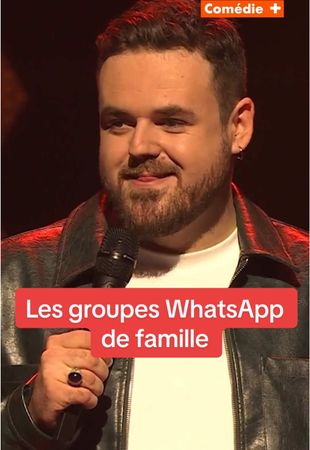 À main levée, qui a un groupe WhatsApp de famille qui inclut les mots...