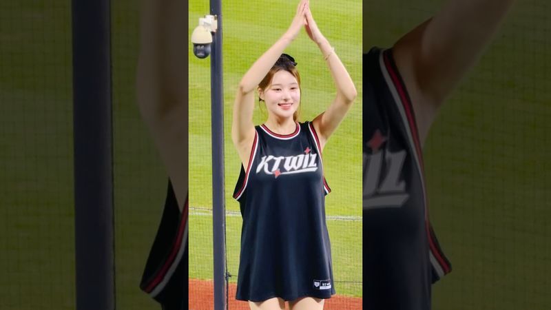 세희님 목소리 괜찮아요? #이예빈 #이예빈치어리더 #ktwiz #kt위즈 #kt위즈치어리더