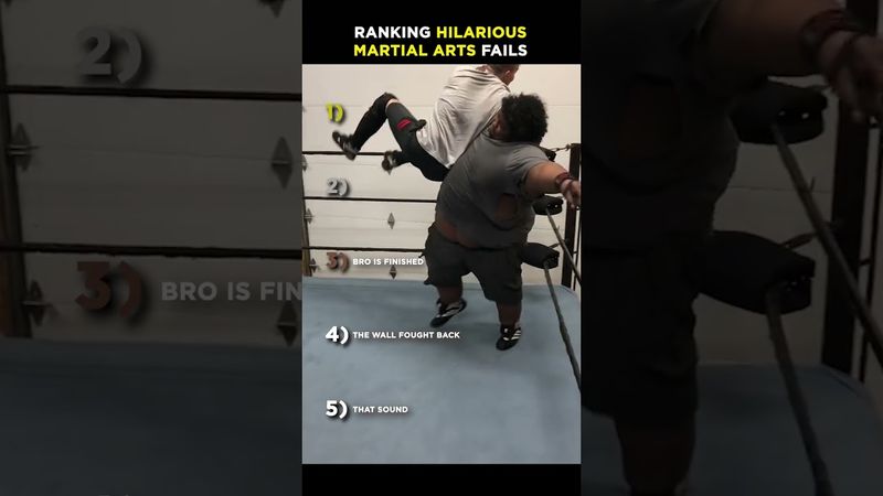 Ranking Hilarious Martial Arts Fails