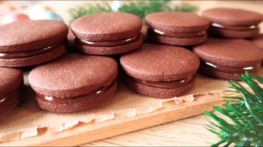 Мягкое печенье "Полночь" с шоколадной начинкой! По вкусу, как пирожное! Выпечка к чаю