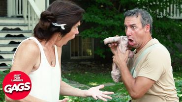 Dad Does The Bare Minimum | Just For Laughs Gags