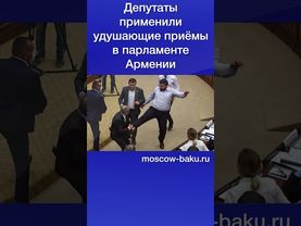 Депутаты применили удушающие приёмы в парламенте Армении