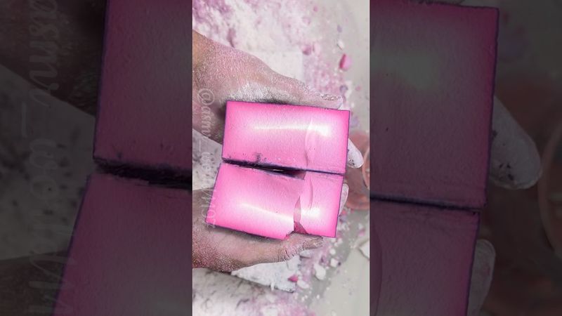 Audio 🎧🎧 #relax #rainbowsoap #oddlysatisfying #crunchycrumbles #satisfying #crushingtime