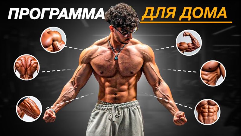 Как накачать тело дома? Полный ПЛАН ТРЕНИРОВОК для НАЧИНАЮЩИХ