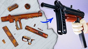 Реставрация ржавого пистолета-пулемёта