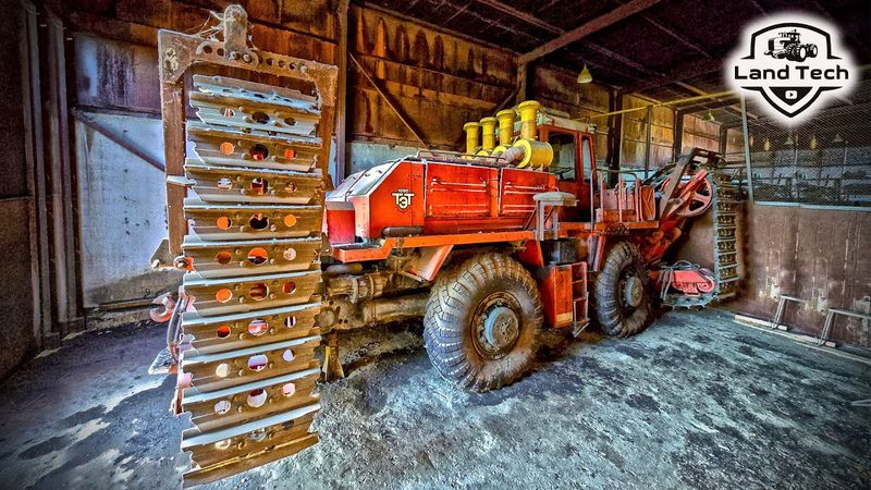 ТЭТ-1000 - Советский трактор, сделанный из танка Т-64 и тягача МАЗ-537 стоит в гараже уже 36 лет!