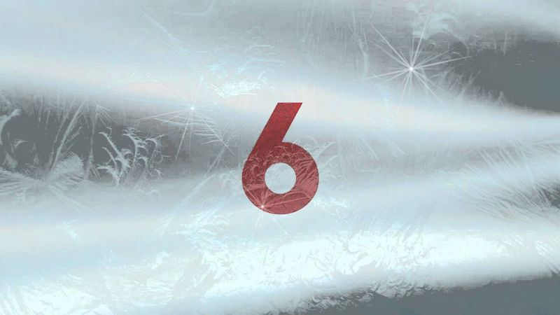 Заставка конца эфира телеканала "ТВ-6" (Зима 1999-2000) Реконструкция