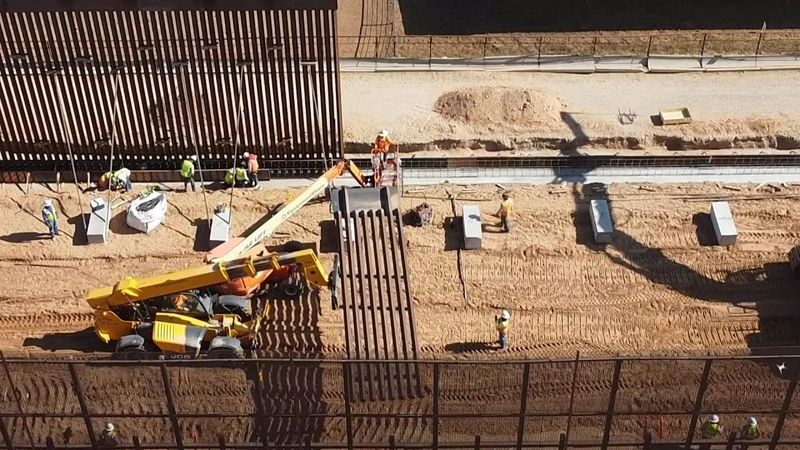 US begins new phase of Mexico border wall construction | AFP