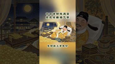 日日進財錢滿袋！夜夜安睡福氣來！發財 + 健康全擁有！這套福氣口訣讓你好運連一輩子 #發財 #老祖宗的智慧 #運勢 #正能量 #人生感悟 #玄學 #風水 #國學文化 #道家文化 #傳承文化 #傳統文化