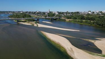 France's Loire river shows signs of drought as sandbanks emerge | AFP