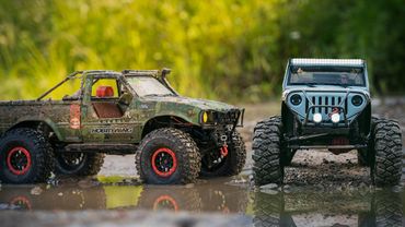 Rc Crawler: Trx4 Toyota Hilux | Scx10 3 Jeep Rubicon | Mud Off Road 4x4 Rc Cars | E3S-RC