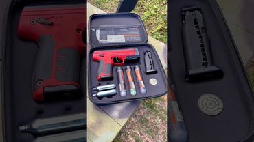 Byrna police pepperball pew