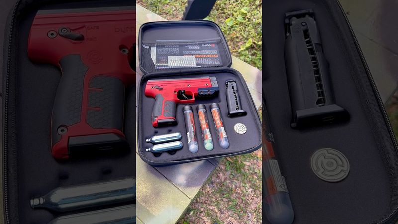 Byrna police pepperball pew