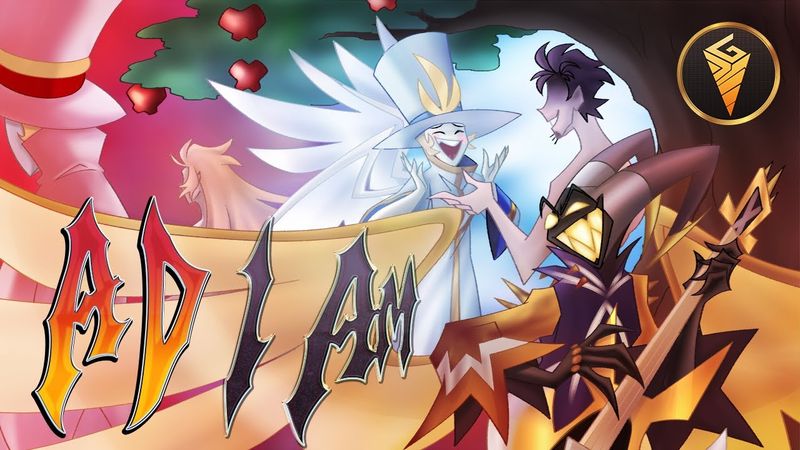 Giga Drill - AD I AM | Оригинальная песня по Hazbin Hotel | Animatic | ‪@Pseudobunny