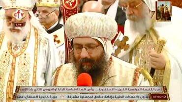 تشاهدون الآن صلاة لقان عيد الغطاس المجيد والقداس الإلهي من الكنيسة المرقسية الكبرى بالإسكندرية