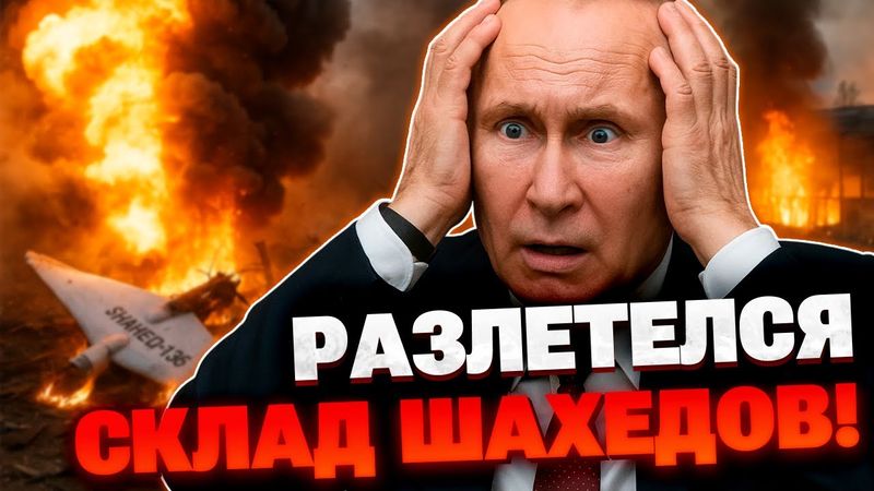 СБУ ударила дронами за 1300 км — склад Shahed’ов вспыхнул в Татарстане!