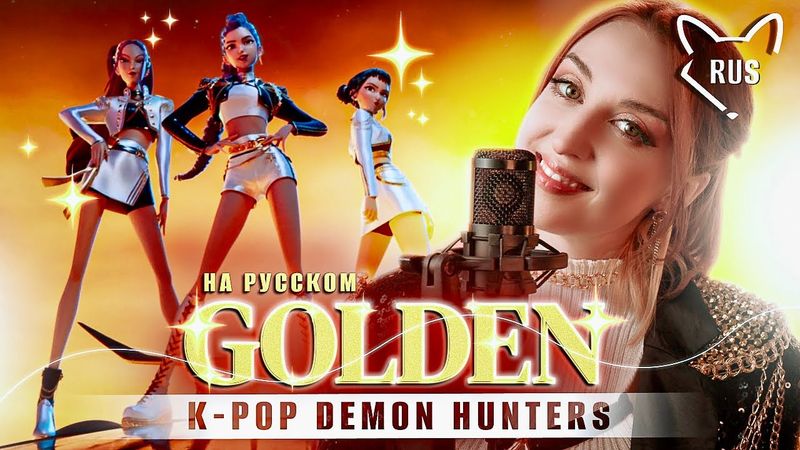 GOLDEN  [K-pop охотницы на демонов] кавер на русском от @Tanri3,@MelodyNoteVtuber ,@higanbanban