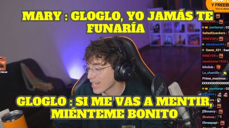 GLOGLO SE ENCUENTRA CON MARYBLOG LUEGO DEL COMENTARIO FUNABLE QUE DIJO