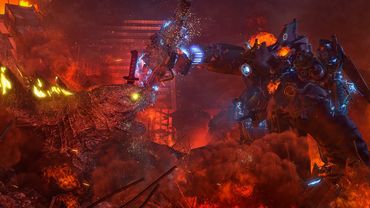 Godzilla vs Titan Cameraman x Titan Speakerman