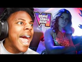 iShowSpeed Reacts To Grand Theft Auto VI Trailer 2