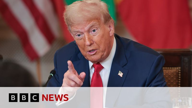 Donald Trump orders officials to release Epstein court documents after mounting pressure | BBC News