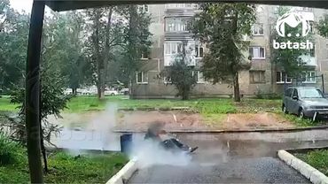 Мужик подорвался на кеге с пивом. Real video