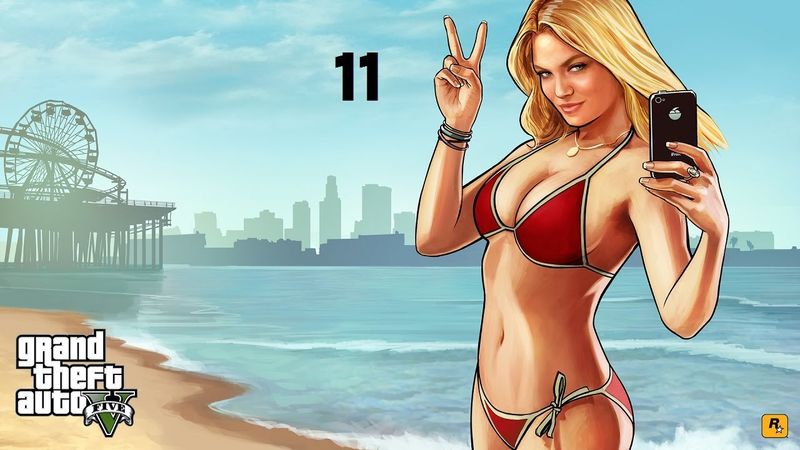 Проходження GTA V #11 - Обчистити ювелірний? Та раз плюнути!