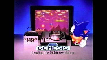 ad  - Sega Genesis vs  Super Nintendo - Sonic the Hedgehog vs. Super Mario World (1991) Commercial