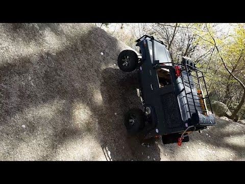 RC RC4WD D90 DEFENDER Man_duk Mountain expedition III