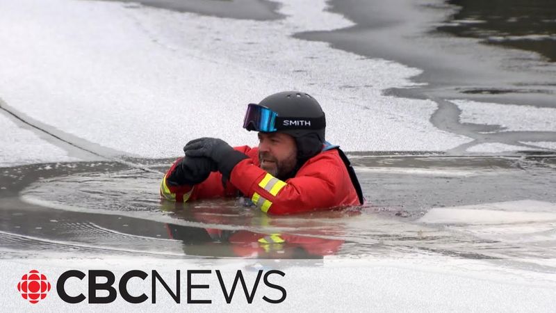 Fall through ice? Here's how to save yourself or someone else