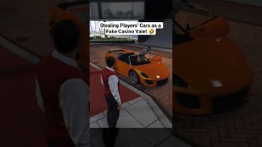 Casino Valet Gone Rogue in GTA 😂 #gtaonline #gta5 #gta5online #gtaviral #fail