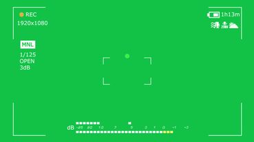 GREEN SCREEN CAMERA RECORDING OVERLAY ANIMATED | FILM STOCK FX