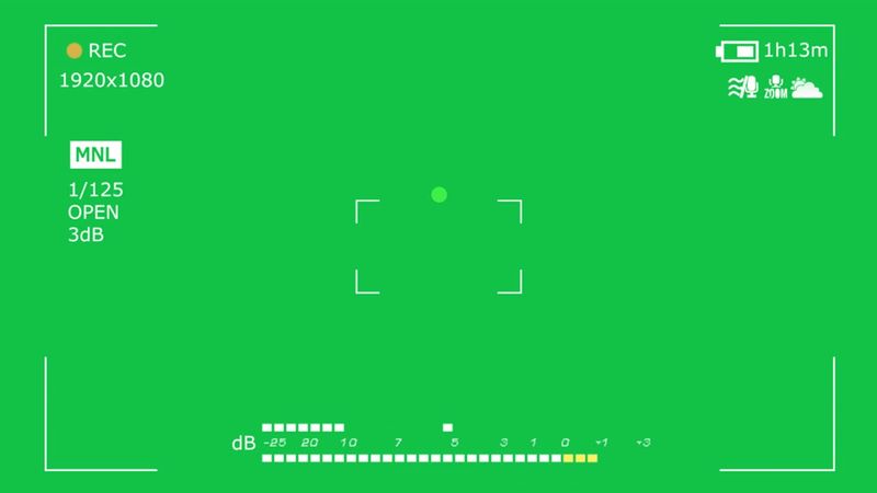 GREEN SCREEN CAMERA RECORDING OVERLAY ANIMATED | FILM STOCK FX
