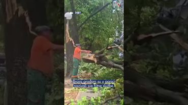 Katastrofalno nevrijeme pogodilo Split