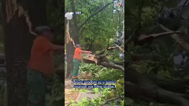 Katastrofalno nevrijeme pogodilo Split