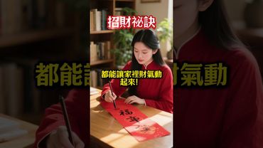 【招財秘訣】紅色開運術：古人都在這天動手轉運！ #易经 #正能量 #運勢