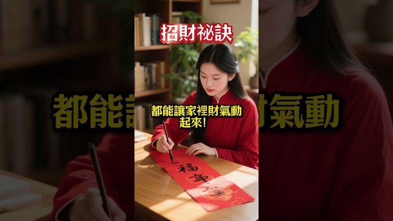 【招財秘訣】紅色開運術：古人都在這天動手轉運！ #易经 #正能量 #運勢