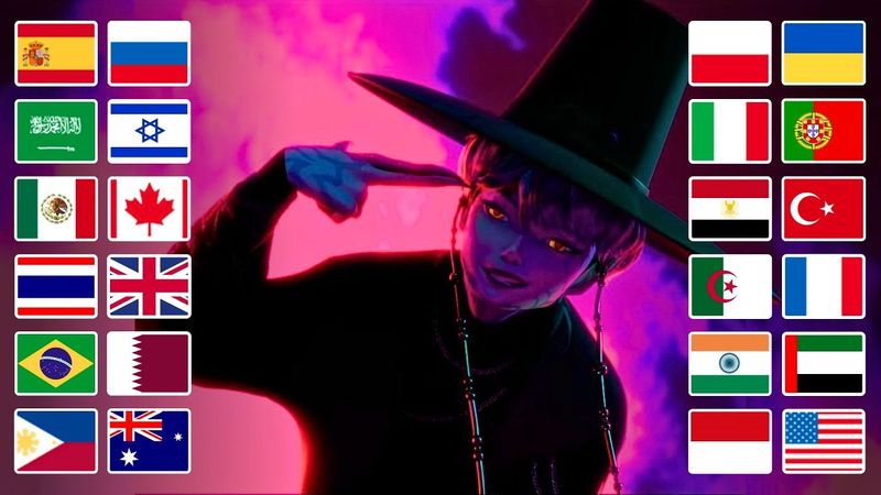 Baby raps "Your idol" in 17 different languages (Saja Boys)