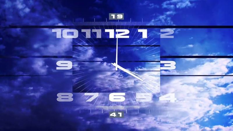 Заставка - Часы Первого канала 2000 в формате 16:9