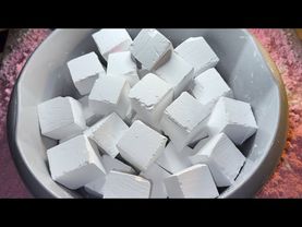 30x Fresh Gym Chalk Cubes x Babyoil (No pain, no gain) #asmr #asmrsounds #gymchalk #satisfying