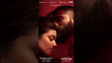 #HridayamLopala Song #Kingdom Movie #shorts