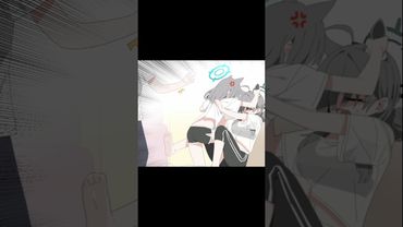 🐺👈🐺 #ブルーアーカイブ #블루아카이브 #bluearchiveglobal #イラスト #bluearchivememe