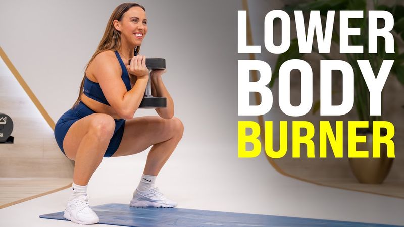 BEAST MODE LEG WORKOUT! 40 Minute Dumbbell Challenge!