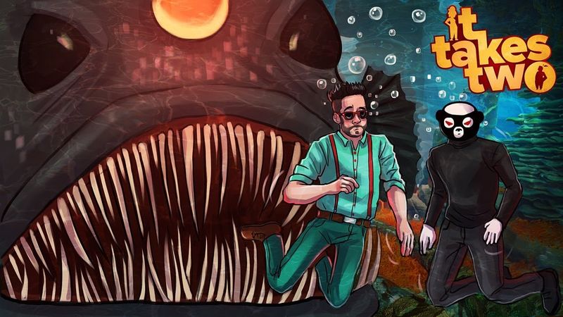 КАЖЕТСЯ НАМ КОНЕЦ... СУРОВЫЙ ПОДВОДНЫЙ МИР НЕ ТАК ДРУЖЕЛЮБЕН! ПРОХОЖДЕНИЕ IT TAKES TWO #9