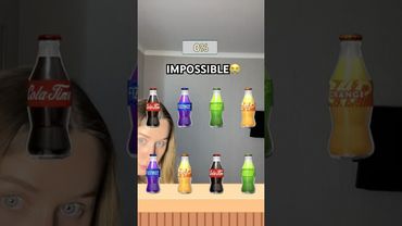 Matching Soda Challenge🥤IMPOSSIBLE😭#shorts