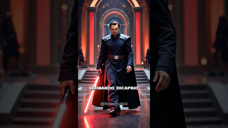 Famous Actors as Sith Lords from Star Wars