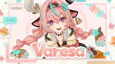 角色展示-「瓦雷莎：賽前準備」｜原神 #原神 #GenshinImpact #HoYoverse #瓦雷莎 #GenshinImpact #Varesa